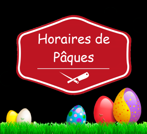 Jour d'ouverture pour Pâques
