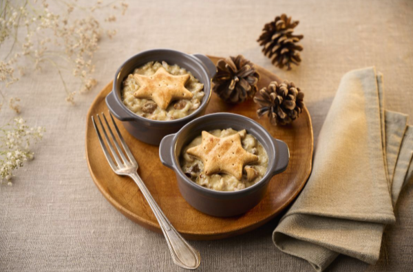 Cassolette de ris de veau et morilles