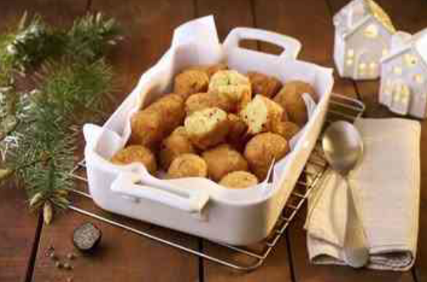 Boule de Noël au fromage saveur truffe