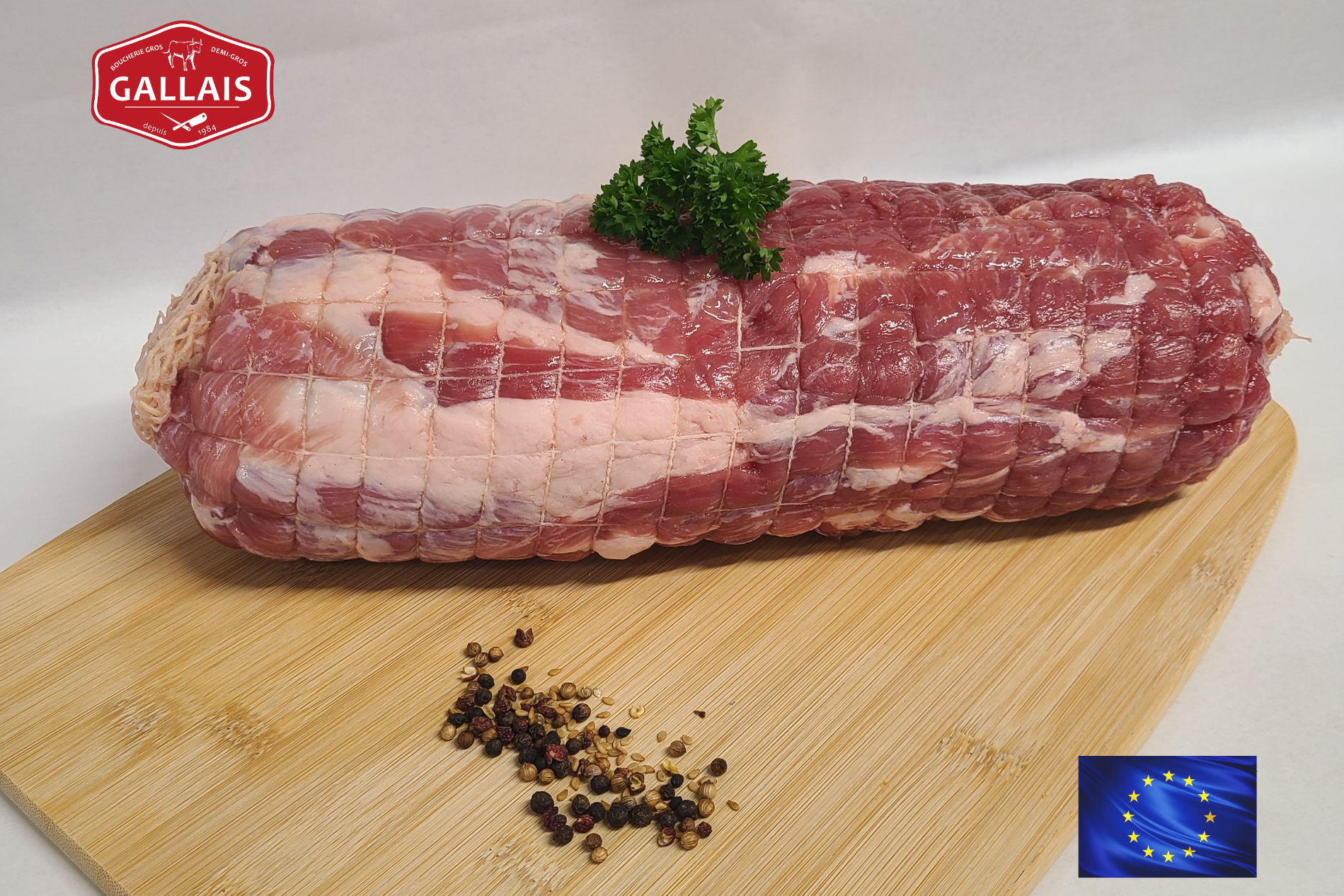 Echine de porc demi-sel