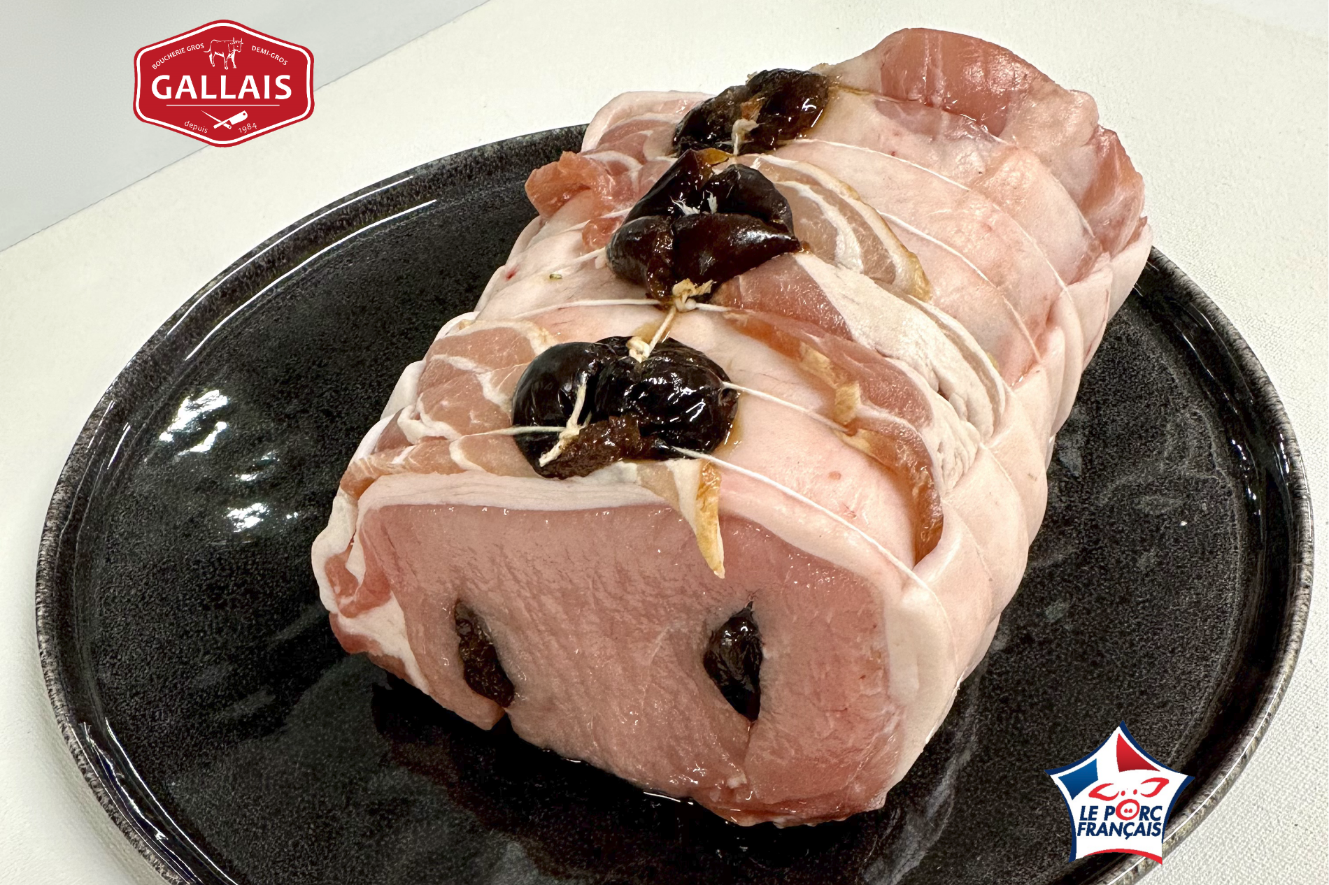 Rôti de porc aux abricots ou aux pruneaux
