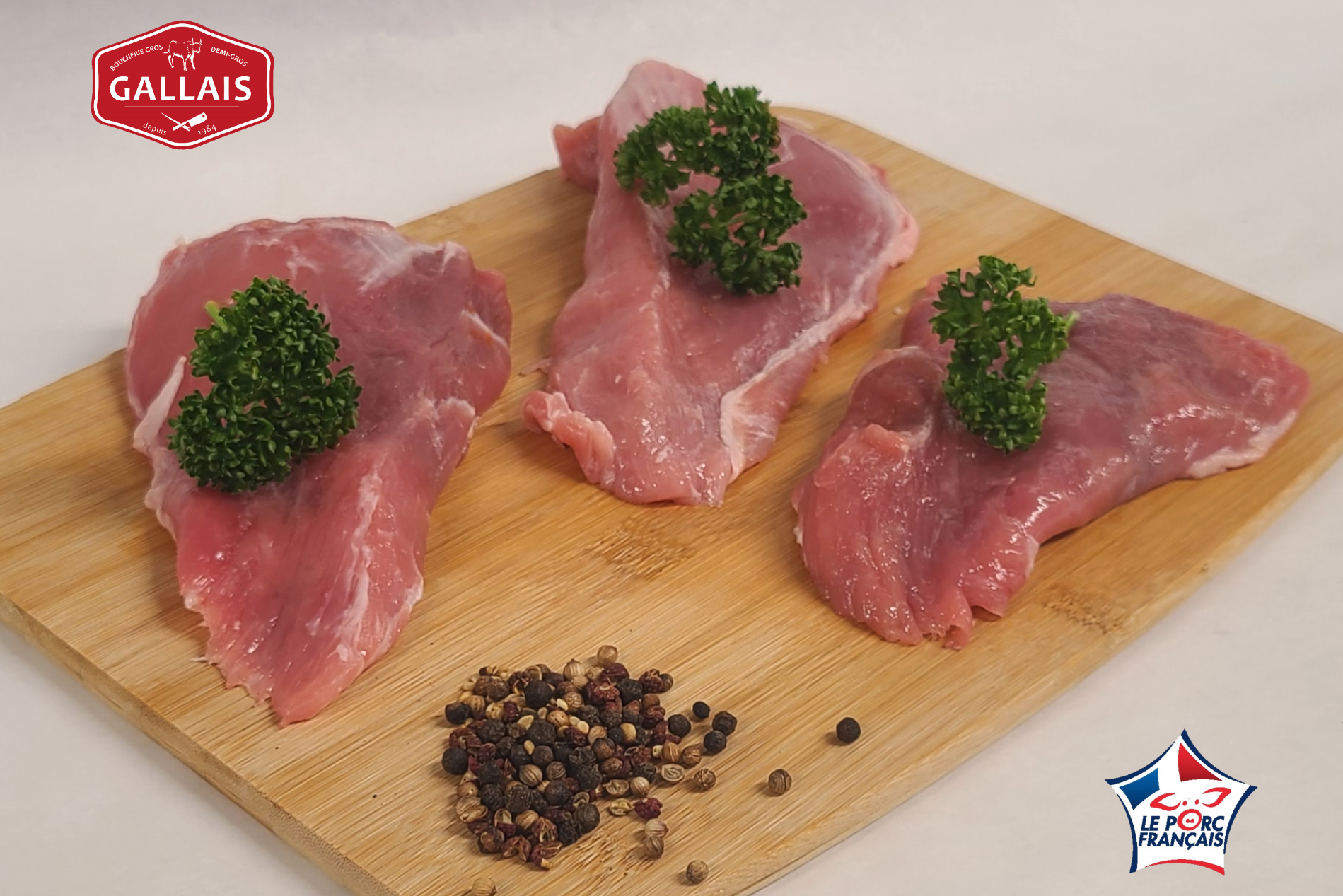 Pluma de porc mariné